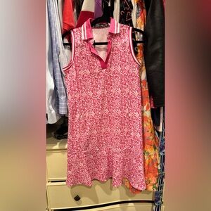 RLX Ralph Lauren Fuchsia Patterned Dress